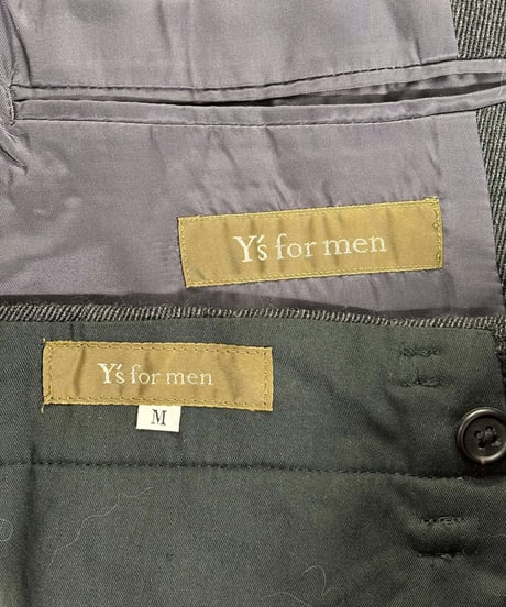 Y's for men yohji yamamoto 3釦ジャケットスーツ（MW-J01-113）