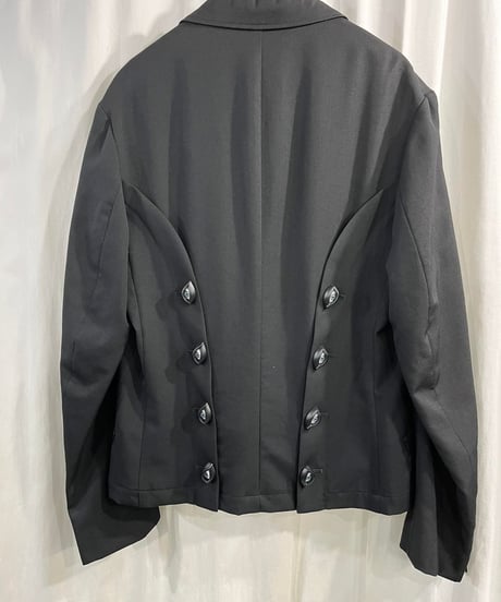 2021ss yohji yamamoto pour homme 一つ釦デザインショートジャケット　（HD-J38-100））