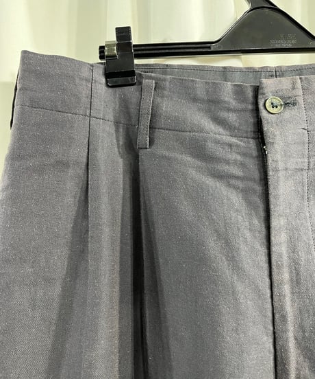 2000SS yohji yamamoto pour homme 2タックワイドパンツ（HB-P50-066）