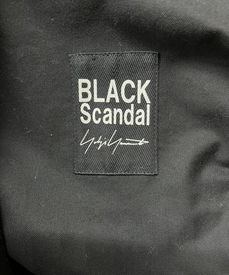 2020SS BLACK Scandal yohji yamamoto スタッフブラウスコート（HN-B99-033）