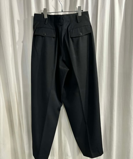 1996AW yohji yamamoto pour homme vintage 脇レザーテープワイドパンツ（HG-P29-806）