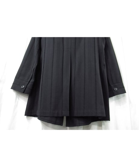 93aw yohji yamamoto femme vintage ストライプ 襟変形デザインジャケット（FP-J17-155）