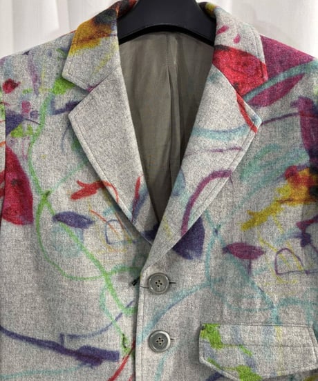 Y's yohji yamamoto 3釦デザインジャケット（YX-J10-128）