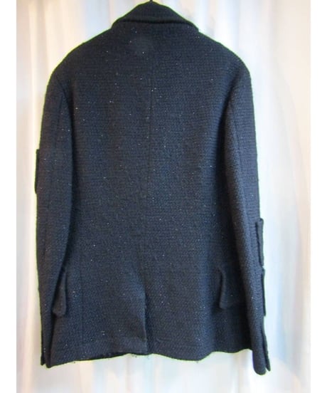 13aw yohji yamamoto pour homme ラメ ダブルジャケット HQ-J11-112