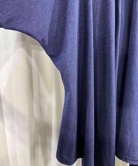 yohji yamamoto Super Blue ペイントデザインカットソー（NW-T13-088）