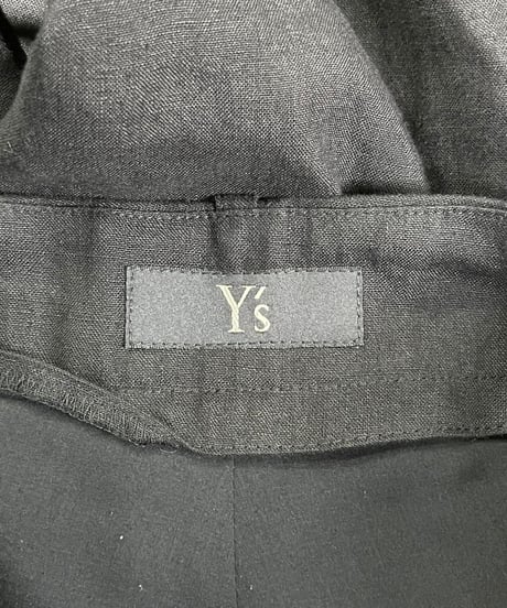 Y's yohji yamamoto 裾切替え ワイドパンツ（YO-P01-303）