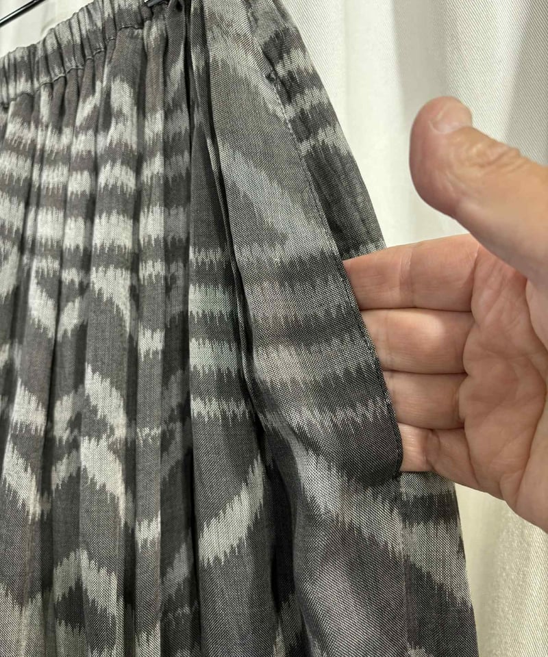 COMME des GARCONS AD1997 シアー素材ベロアロングスカート トリココムデギャルソンtricot COMME des GARCONS ベロア切替