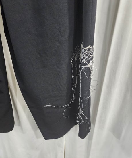 Y's yohji yamamoto 黒 デザインパンツ (YN-P16-100)