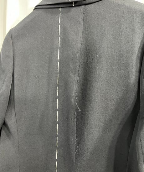 2018AW Y's yohji yamamoto スナップ釦 デザインロングジャケット（YV-J04-100）