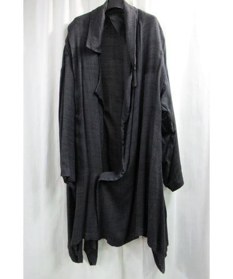 15ss yohji yamamoto pour homme デザイロングンコート（HU-C06-206）
