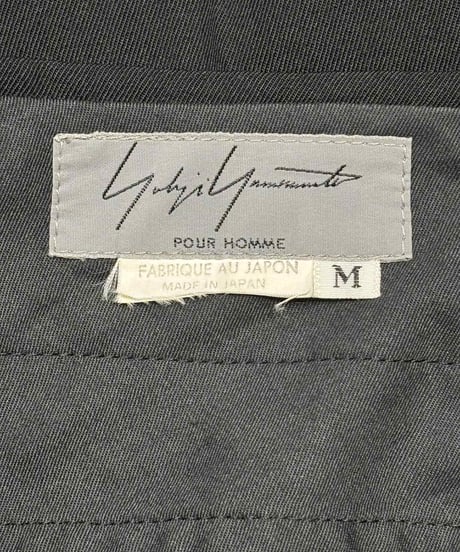 1990's yohji yamamoto pour homme vintage Sampleワイドパンツ（H-P-187xxx）