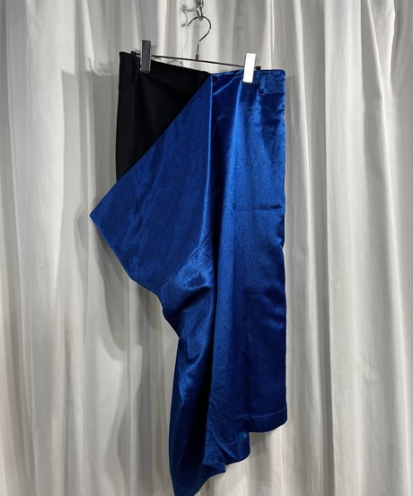 yohji yamamot SUPER BLUE デザインスカート（Y-S-092xxx）