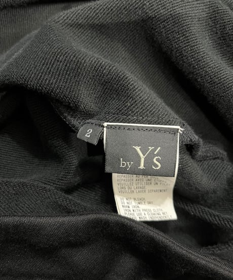 RISMAT by Y's yohji yamamoto 襟デザインTシャツ（YE-K71-049）