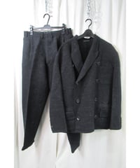 95aw yohji yamamoto pour homme vintage 鹿鳴館期 ダブルジャケット セットアップ（HE-J52-108）