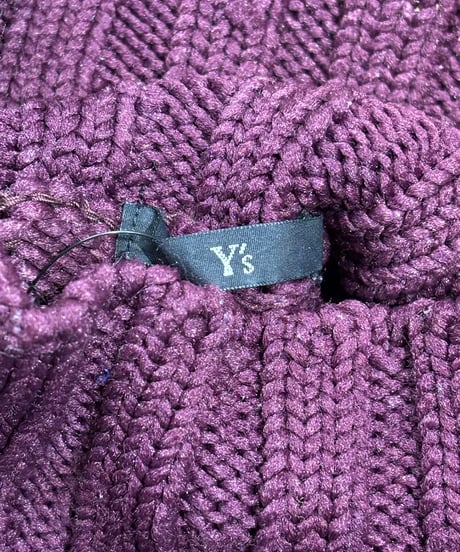 Y's yohji yamamoto デザインニット（YG-K13-638）