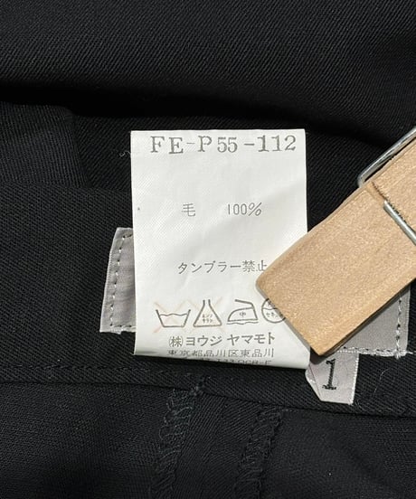 2002SS yohji yamamoto femme パンツ（FE-P55-112）