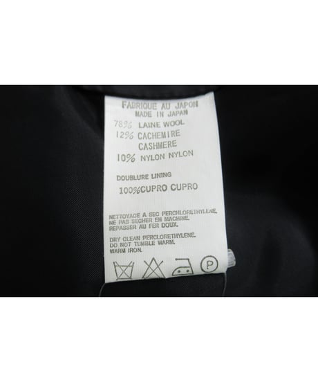 02aw yohji yamamoto femme フラノショートジャケット FM-J04-112