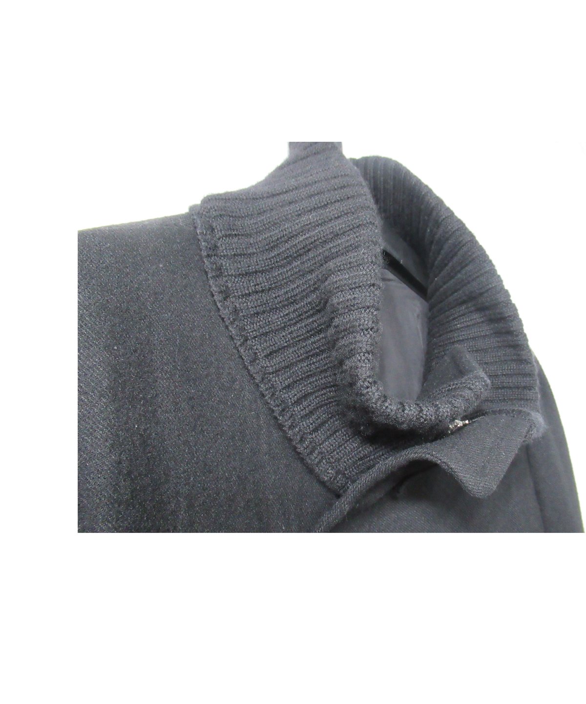 10aw yohji yamamoto +noir ニット切替デザインコート NC-C06-1