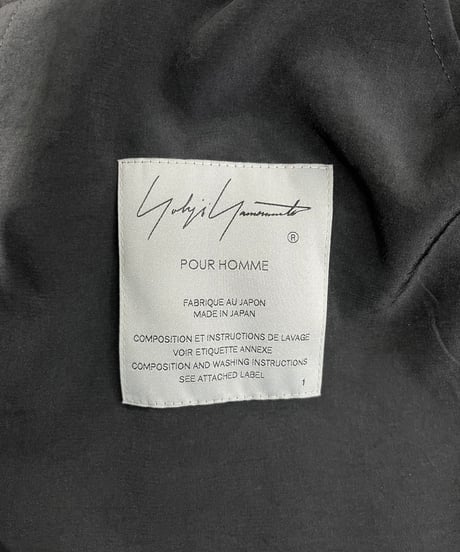 2022SS yohji yamamoto pour homme デザインドレス（HG-D01-500）