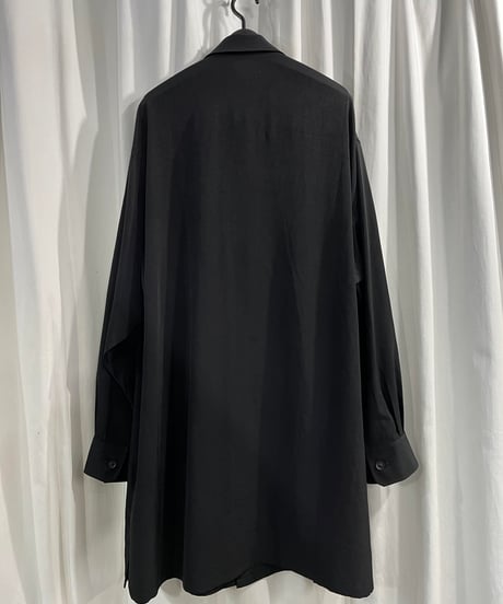 2022SS yohji yamamoto pour homme ロングブラウス（HG-B13-500）