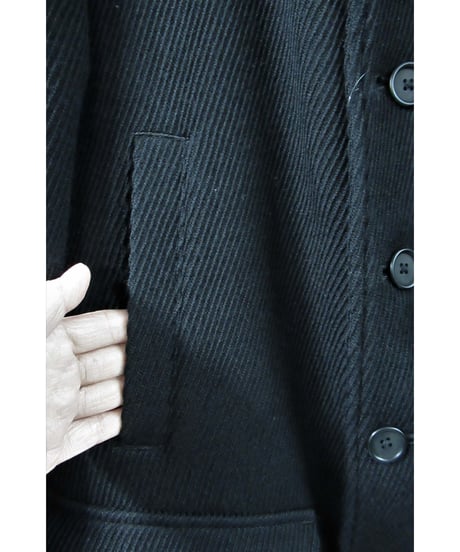 13aw yohji yamamoto pour homme フラップポケット ショートジャケット HQ-J14-105