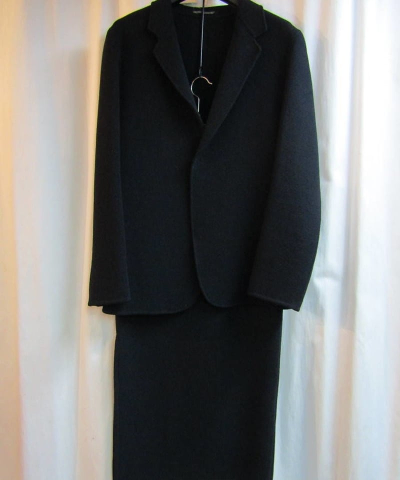yohji yamamoto +noir タイトロングスカートセットアップ NV-J03-11