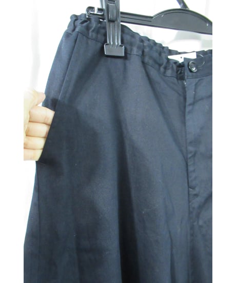 Y's yohji yamamoto コットン デザインサルエルワイドパンツ YN-P80-002