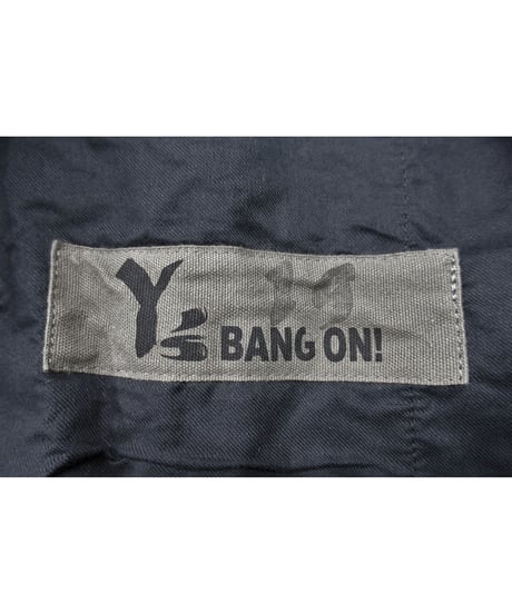 Y's BANG ON! yohji yamamoto 2way シンプルワイドパンツ YA-P19-252