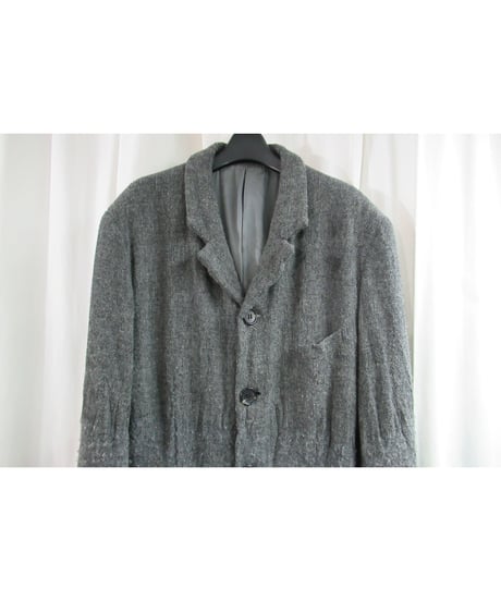 AD1994 COMME des GARCONS HOMME PLUS グレー 縮絨期 切替えデザインジャケット PJ-04023M