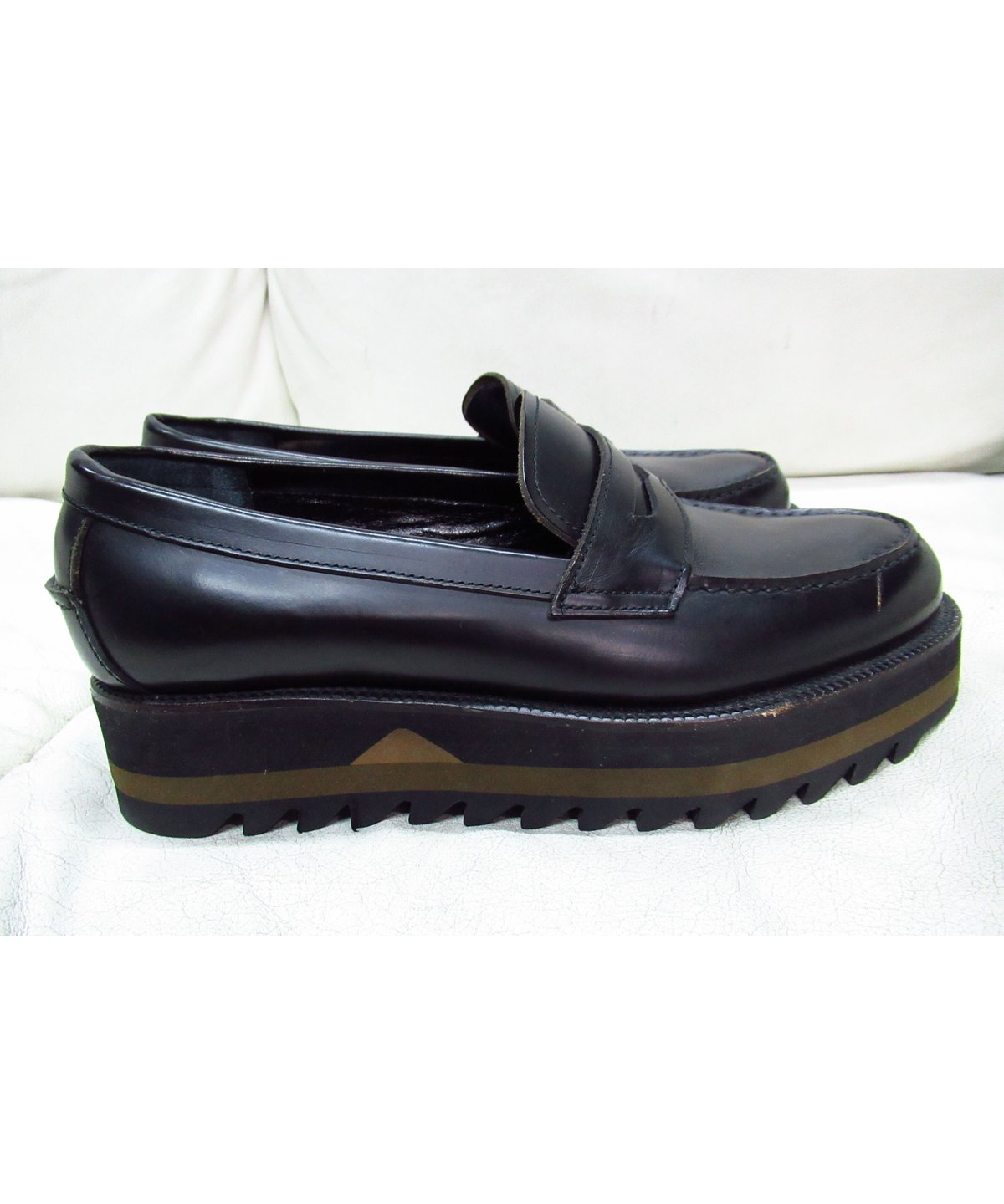 激レア 94aw COMME des GARCONS HOMME PLUS 縮絨期 厚底シュー...