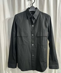 yohji yamamoto ＋NOIR デザインコットンシャツ（NM-B08-024）