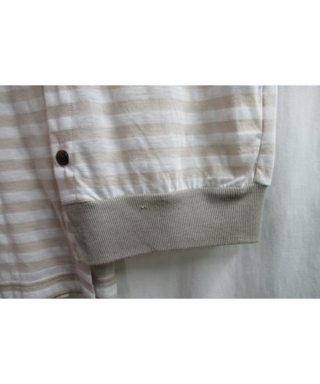 08ss 新品 yohji yamamoto femme ボーダー アシメトリーデザインカットソー FM-T31-951