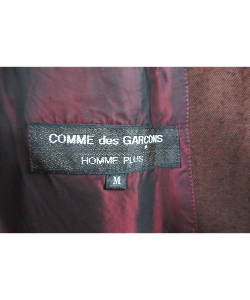 AD1993 COMME des GARCONS HOMME PLUS 脱色期 裾脱色デザイン 