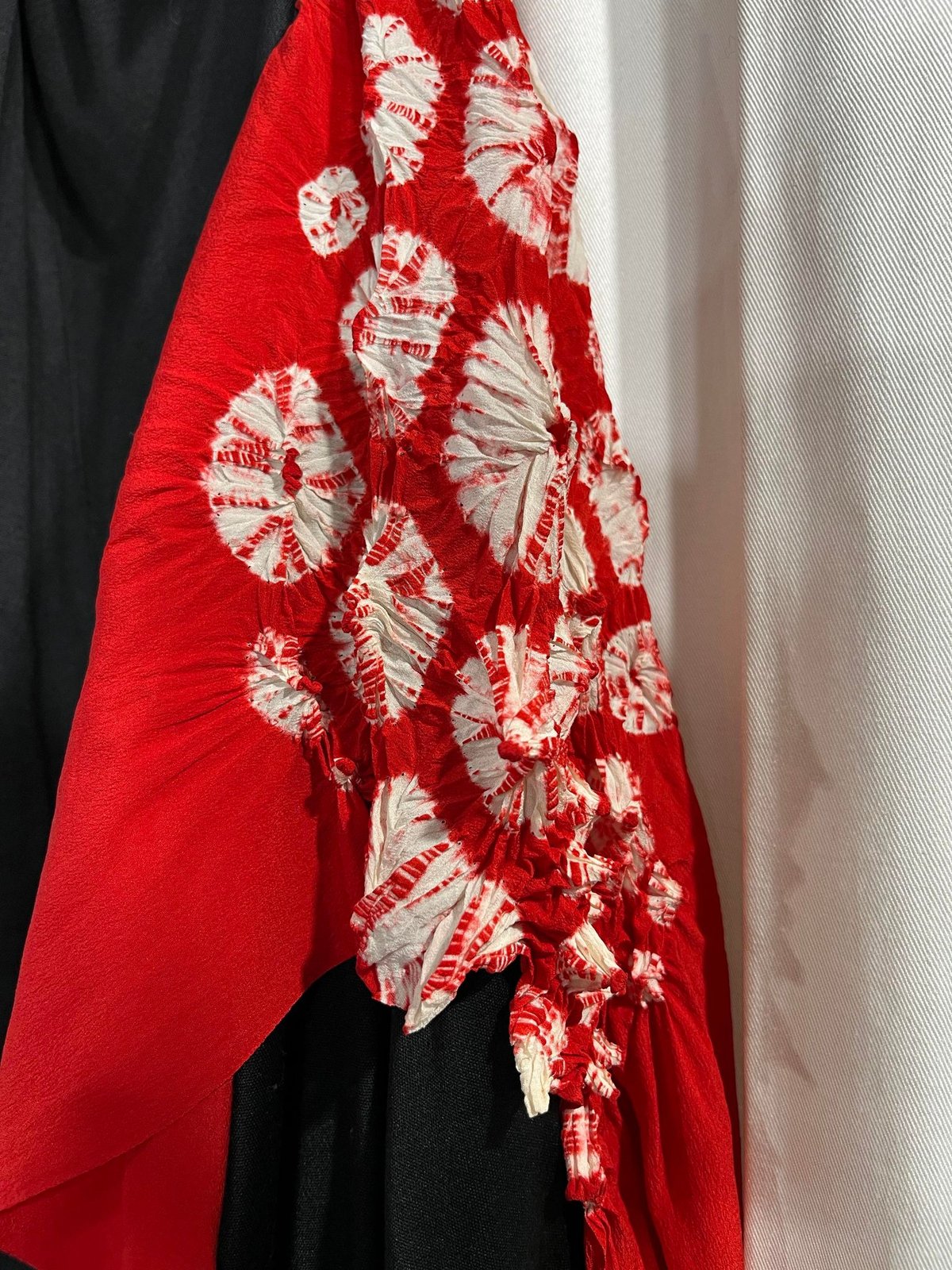 1995SS yohji yamamoto femme vintage 着物友禅絞りドレスコー