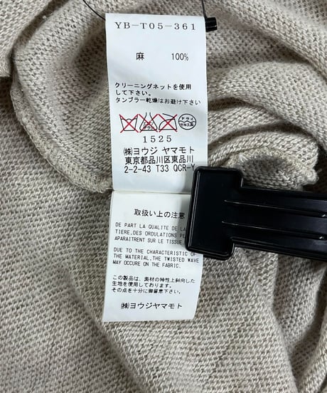 Y's yohji yamamoto ノースリーブ デザインワンピース（YB-T05-361）