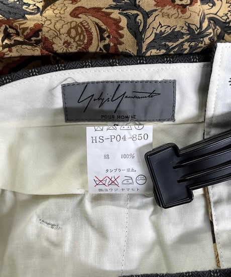 未使用 1992SS yohji yamamoto pour homme デザインパンツ（HS-P04-850）