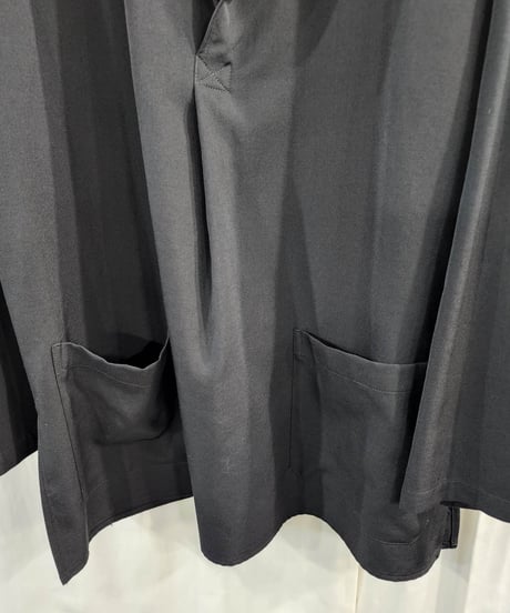 2016aw yohji yamamoto pour homme 黒 REPLICA プルオーバーシャツジャケット （HR-B36-160)