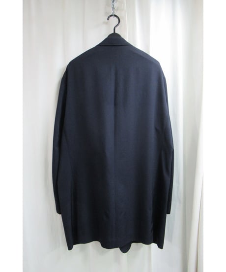 94ss yohji yamamoto POUR HOMME vintage フラップポケットデザインジャケット 紺（HT-J08-121）
