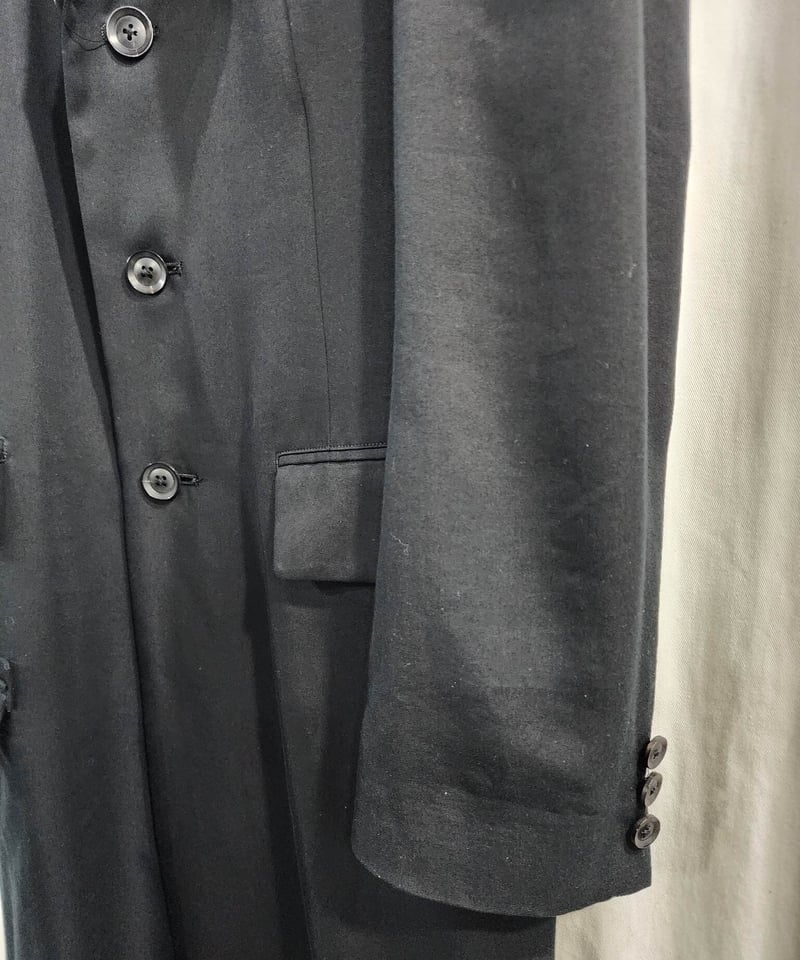 2022ss yohji yamamoto pour homme 黒 ドクタージャケット (H 2022ss yohji yamamoto pour homme 黒 ドクタージャケット (H