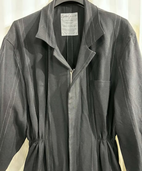 1980's yohji yamamoto pour homme vintage 丸文字ロゴ コンビネゾン（H-D-253xxx）