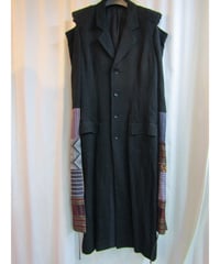 激レア 92ss yohji yamamoto femme vintage ロングスリーブデザインドレス FO-D81-311