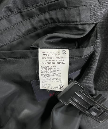 2018SS REGULATION yohji yamamoto MEN デザインジャケット（HW-J50-940）