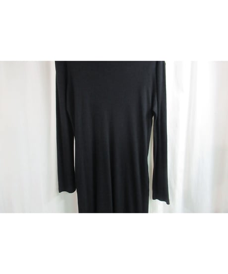 90’s Y's yohji yamamoto vintage 黒 シンプル長袖ワンピース YD-2