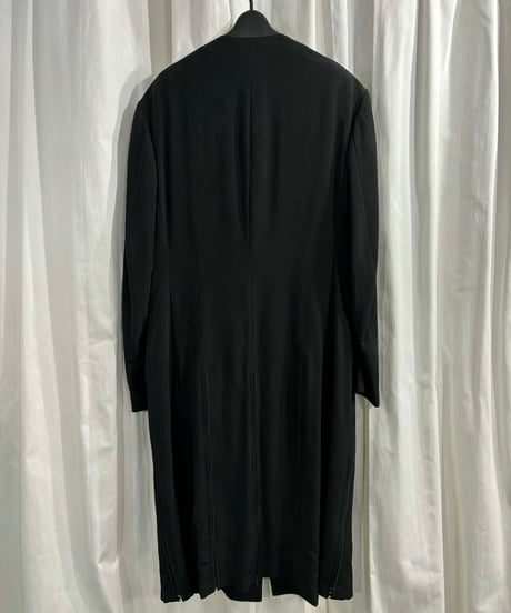2020SS yohji yamamoto pour homme ファスナーロングジャケット（HN-J16-500）