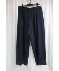 80's COMME des GARCONS HOMME PLUS 紺 vintage サイドテープパンツ　PP-05017M