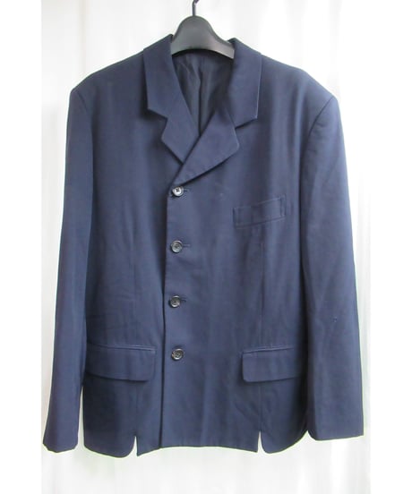 88aw yohji yamamoto pour homme vintage 紺 デザインジャケット HJ-6