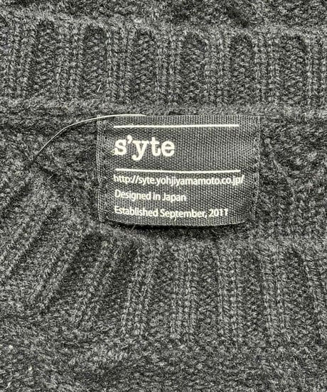 S'YTE yohji yamamoto デザインニット（UY-K07-115）