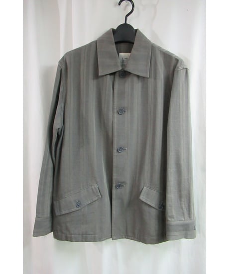 LIMI feu yohji yamamoto ストライプショートジャケット LM-J09-009