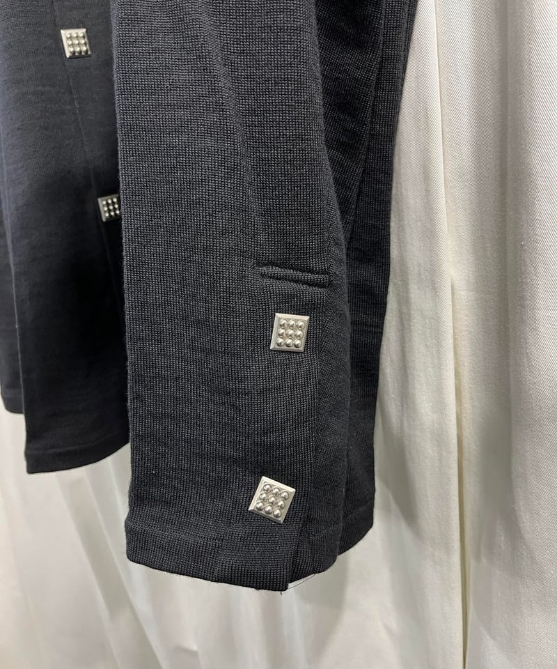 Y´s Yohji Yamamoto ギャザー アップリケ カーディガン - トップス