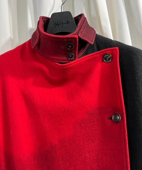 2018AW yohji yamamoto pour homme グラフィックドレスコート（HV-D44-816）
